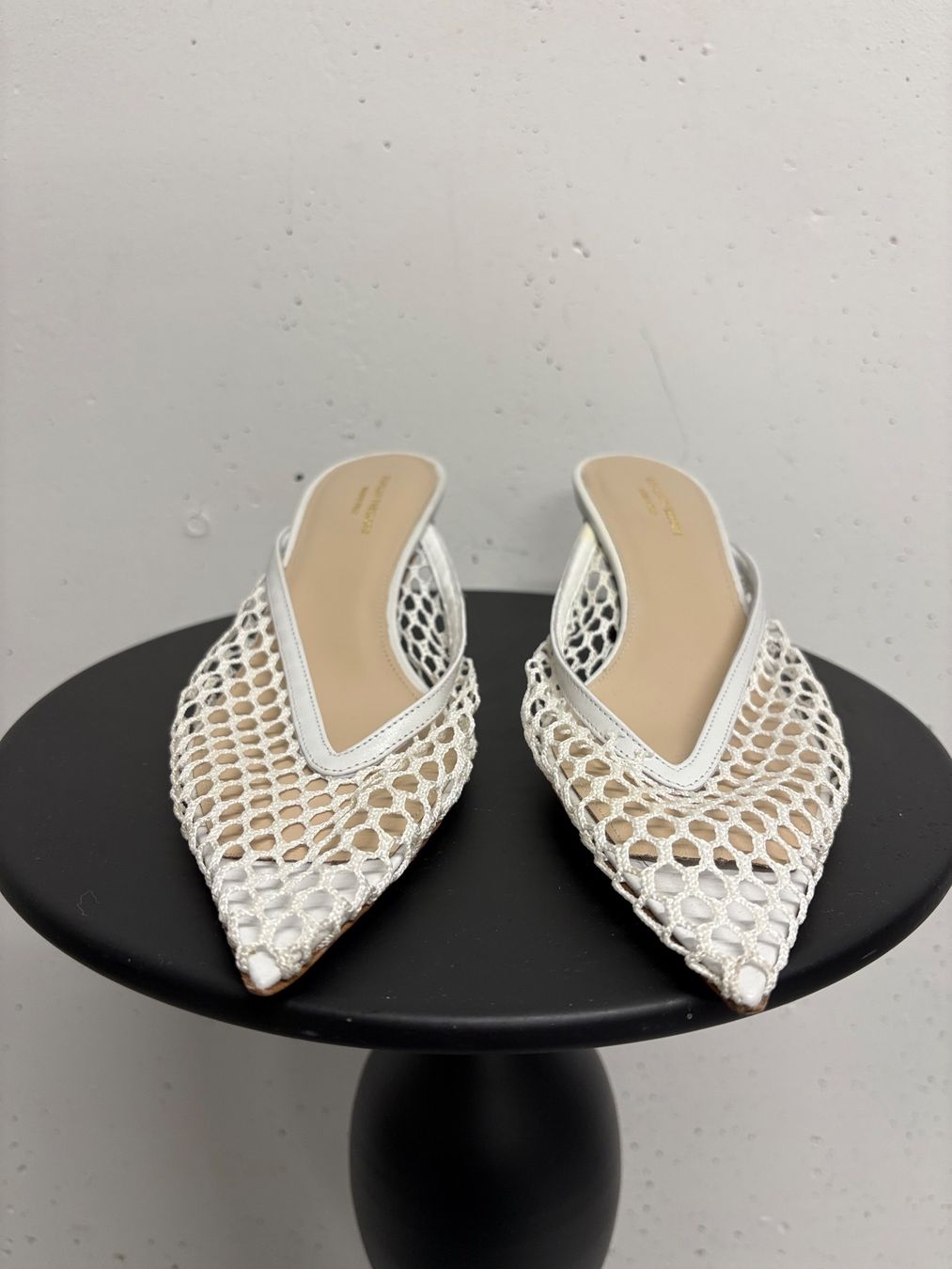 Damenschuhe: Sconlan Theodore Mules Schuhe Weiss Gr. 39 Netz Spitz – Neu (gemäss Beschreibung) aus Regensdorf von secondchancefashion 3
