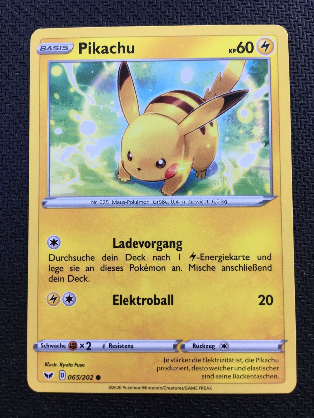 Pokémon Cartes à collectionner: Pokémon - Schwert & Schild - Pikachu - SSH 65 - DE – Neuf avec emballage d'origine à St.Gallen par Punktchen01