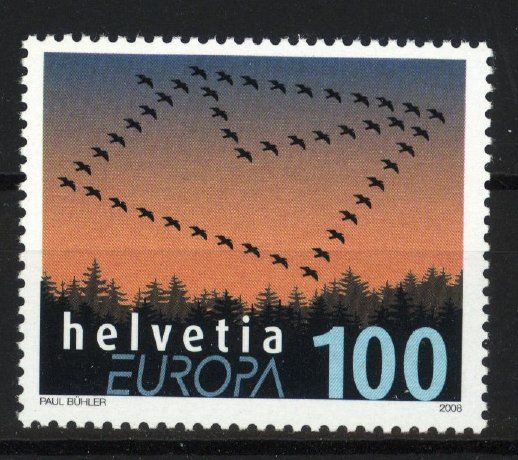 Tutti i francobolli: 2008, Sondermarke Europa ** – Usato da Willisau venduto da Vollstempel