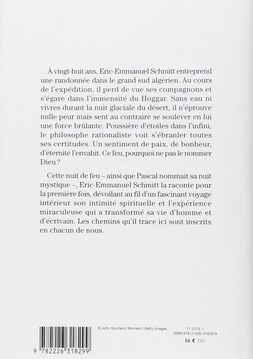Libri: La Nuit de feu – Usato da Neuchâtel venduto da Dualseele 1
