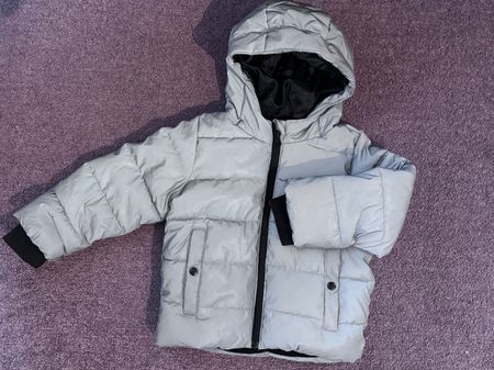 Vollreflektierende Kinder Winterjacke 86/92