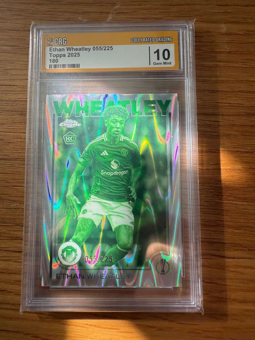 Topps Carte collezionabili: Ethan Wheatley Chrome RC 055/225 Gem Mint 10 – Nuovo (secondo la descrizione) da Matten b. Interl venduto da RC_Store