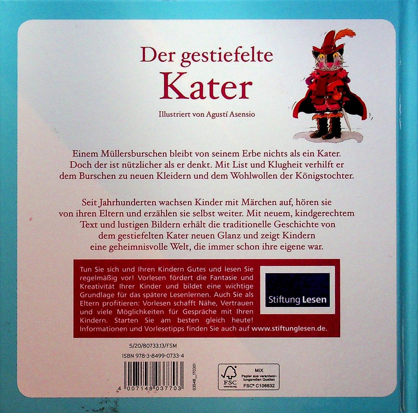 Livres: Der gestiefelte Kater Vorlese-Bilderbuch – D'occasion à Reitnau par Zaomir 1