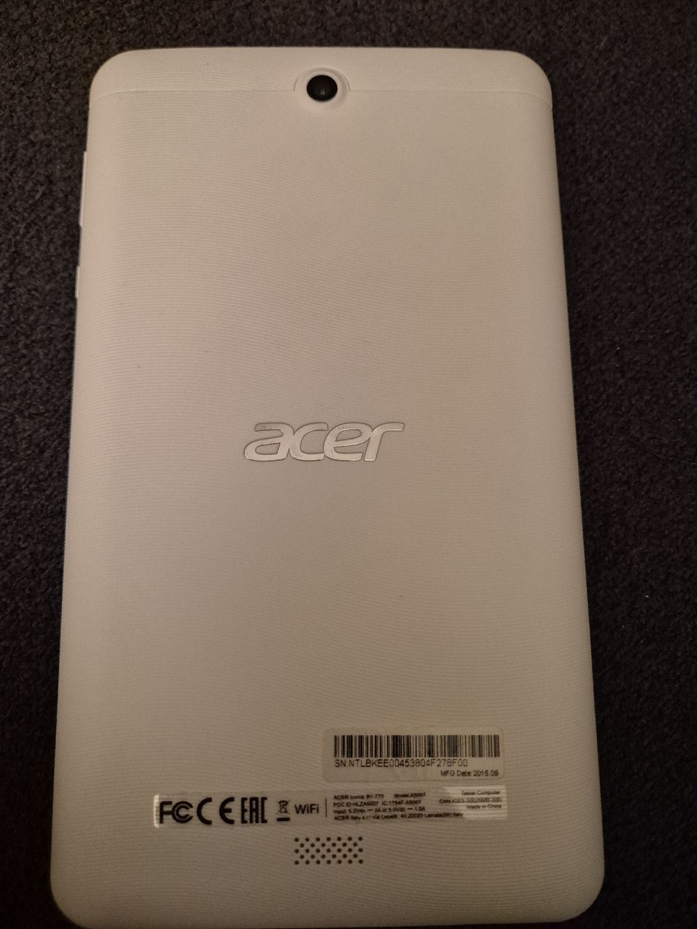 Acer Tablet B1-770 (Gebraucht) in Riehen für CHF 5 – mit Lieferung auf ...