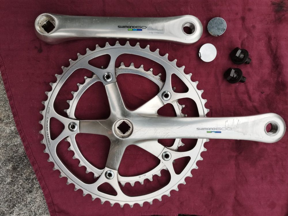 Shimano Dura Ace Kurbelsatz 53-42 Zähne 170mm - Der Ritzler