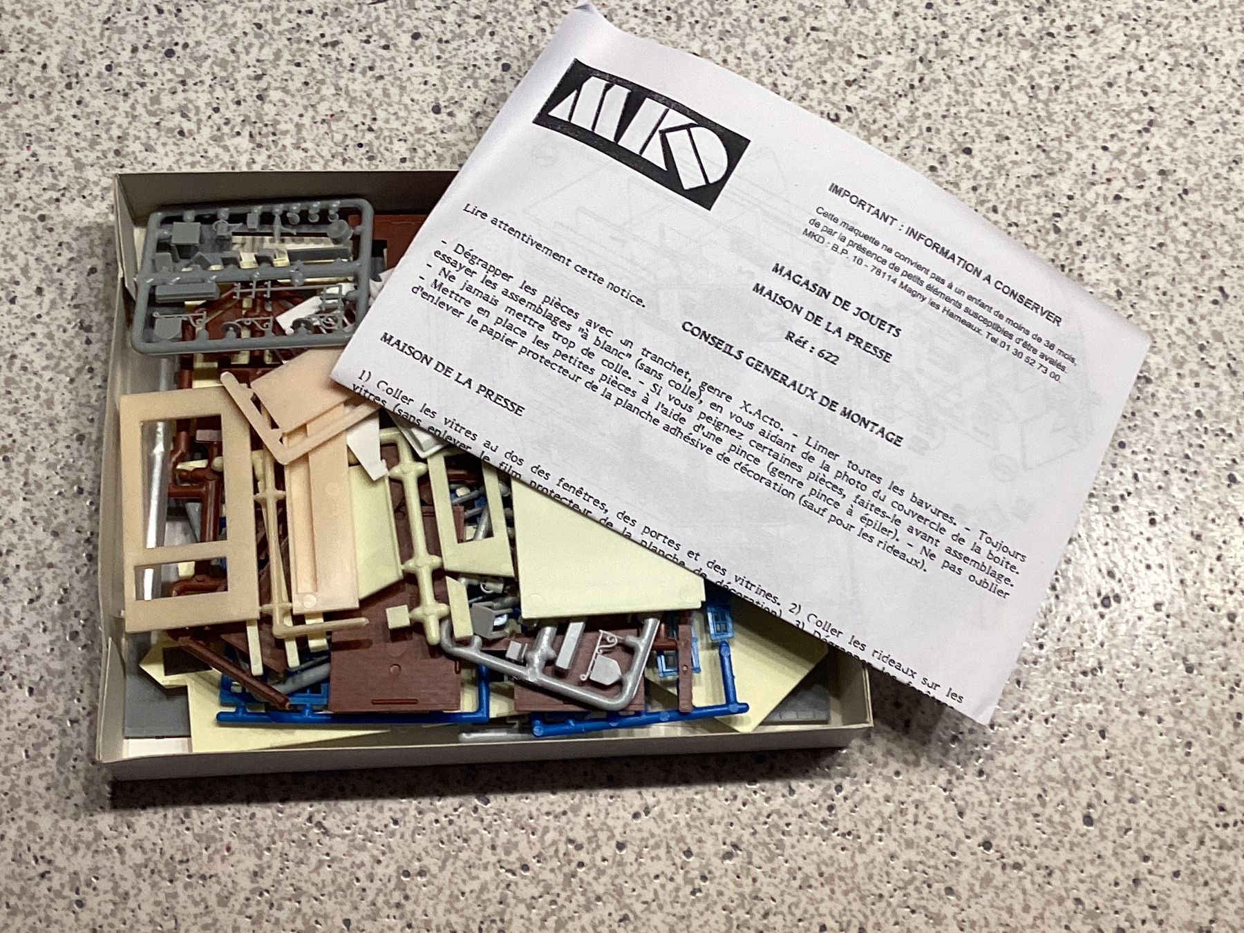 Kit di modellismo & Modellini statici: MKD Le Village 662 H0 – Usato da Bülach venduto da BTDB 2