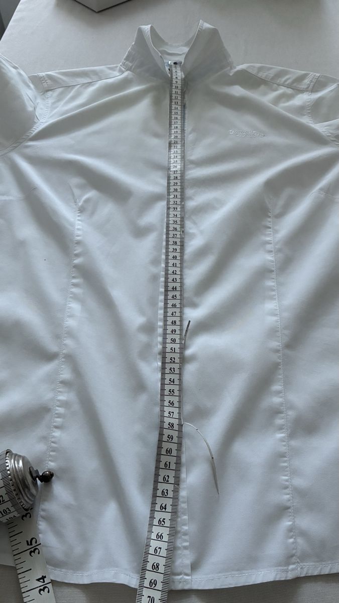 Bogner Camicette: Hemd weiss Baumwolle von Bogner  – Nuovo (secondo la descrizione) da Bäretswil venduto da Viechel 2