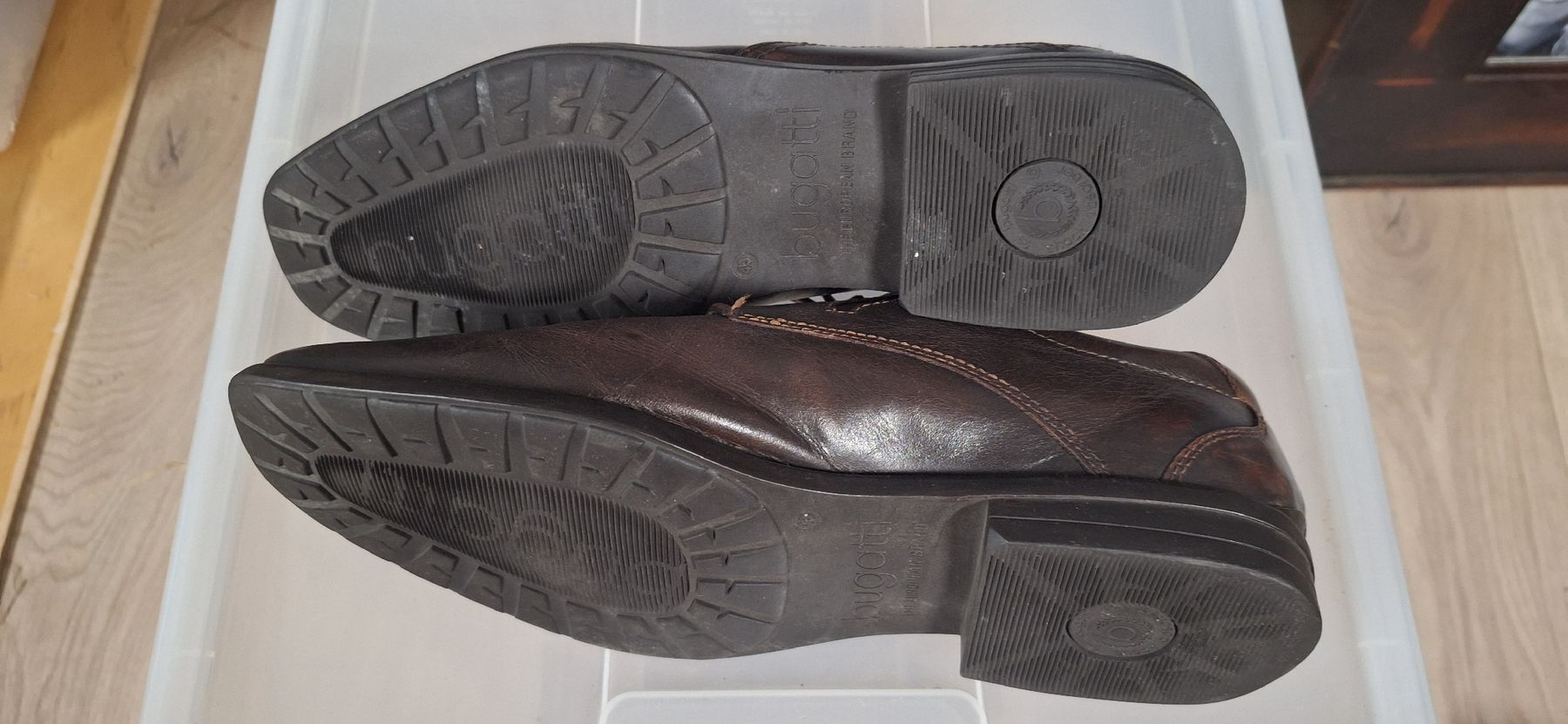 Bugatti Scarpe da uomo: Bugatti - Elegante Herren Lederschuhe Gr. 43 – Usato da Diessenhofen venduto da Strubely 2