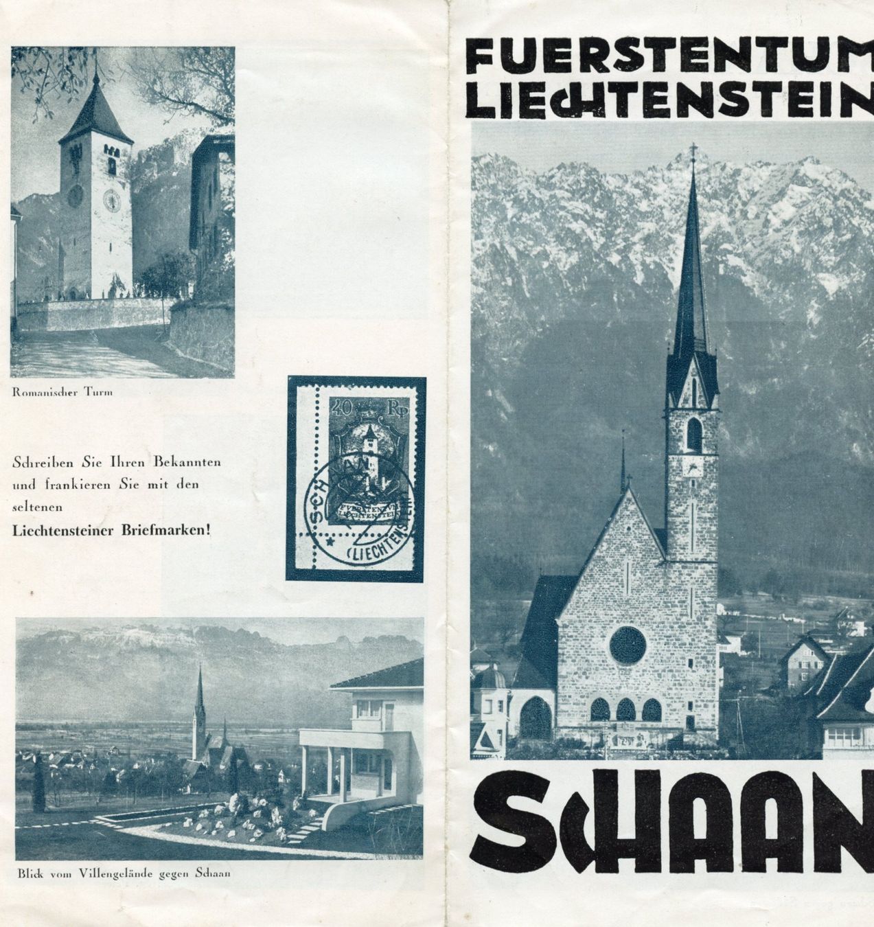 Dokumente: Prospekt Schaan Liechtenstein – Gebraucht aus Ruggell von spalkur42 6