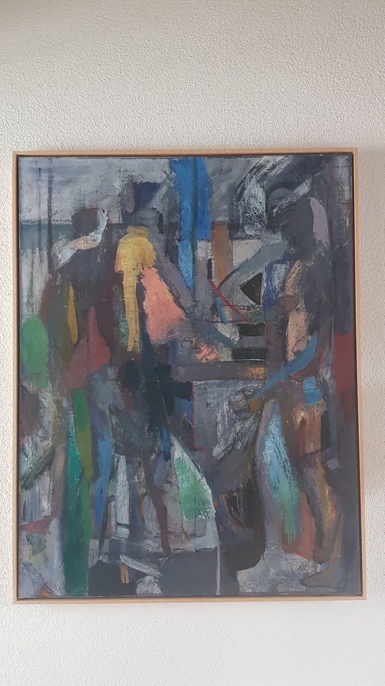 Gemälde: Hans Eigenheer - Grosses Gemälde -  Schweizer Kunst – Gebraucht aus Horw von Kunstreich7 5