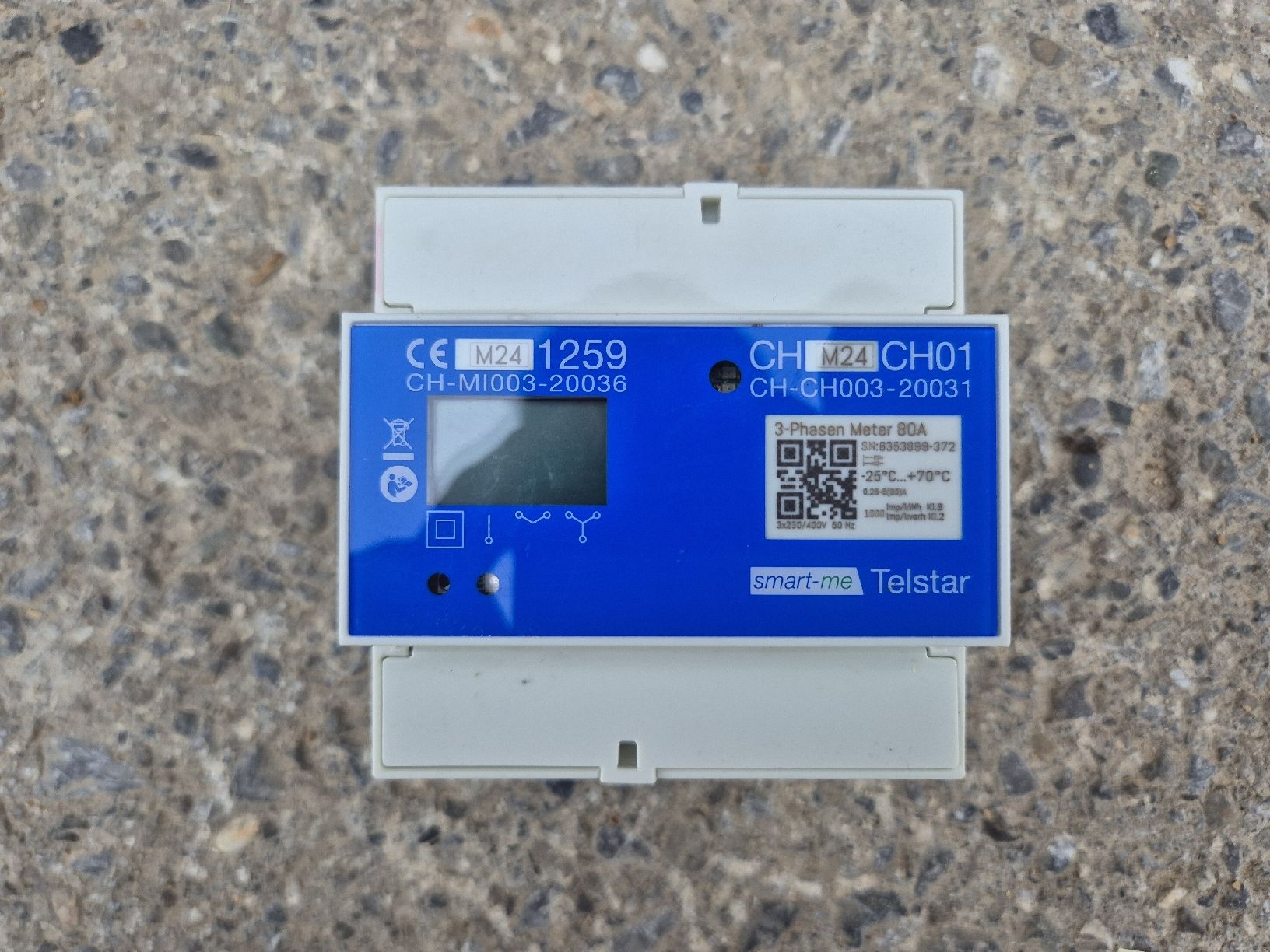 Misurare: Smart-me Telstar 3-Phasen Stromzähler – Usato da Eschenbach LU venduto da Re_mo