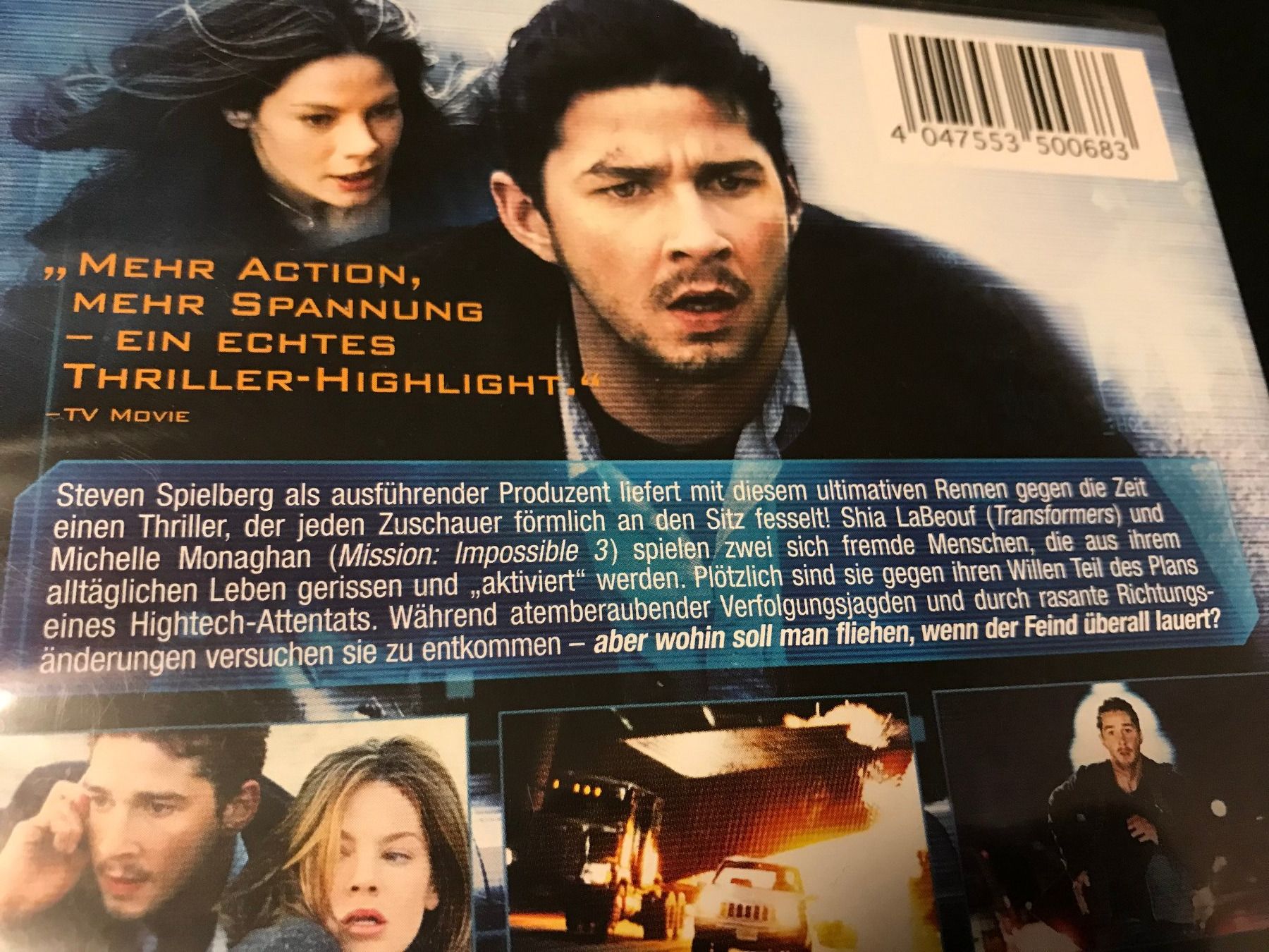 Tutti i DVDs: Eagle Eye - DVD – Usato da Freudwil venduto da Feenland2010 2
