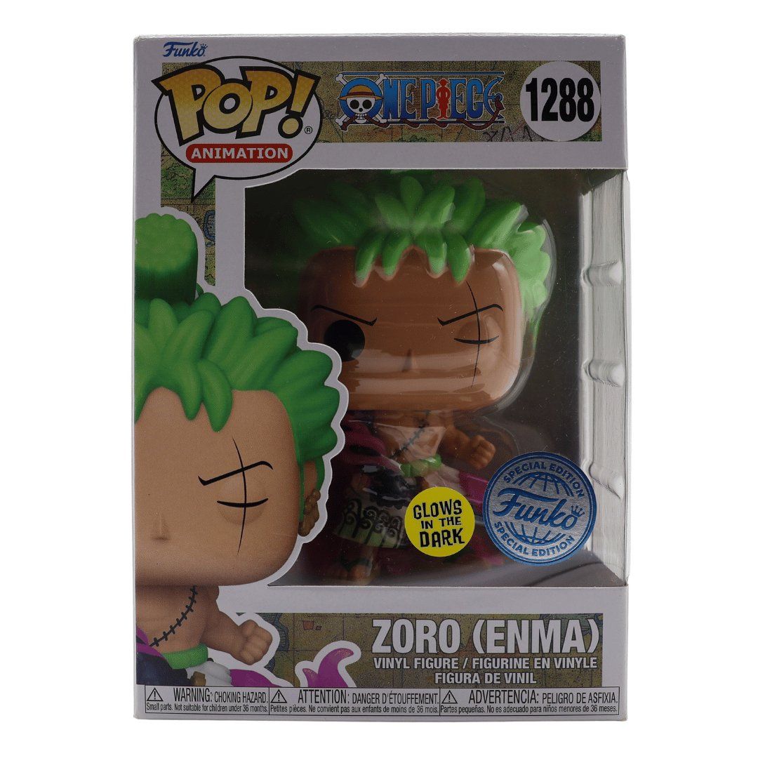 Statuette: Zoro Enma #1288 GITD Funko POP One Piece – Nuovo e nell'imballaggio originale da Paudex venduto da dindeboy