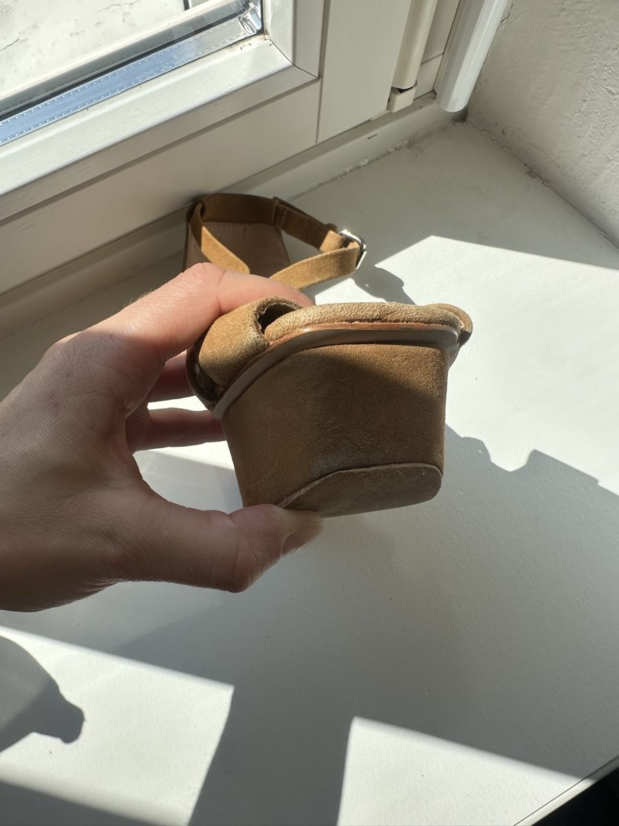 Zara Scarpe da donna: ZARA brown suede platform heels size 39 – Usato da Uster venduto da Monika_OB 4