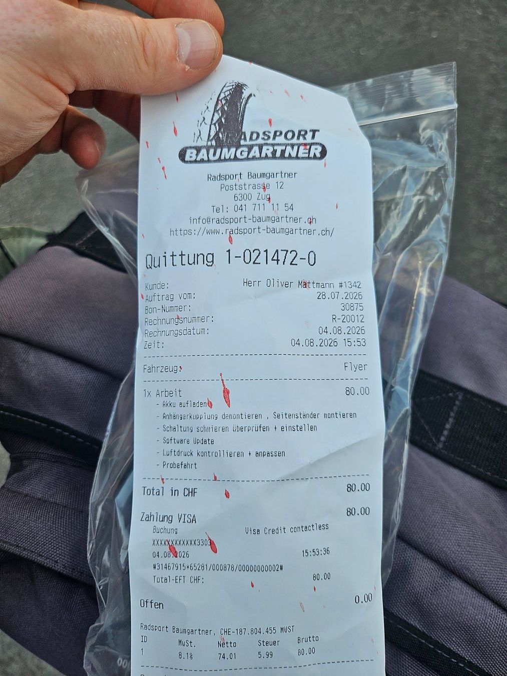 Flyer Biciclette: E-Bike Flyer Upstreet 5 – Usato da Zug venduto da Oli81 6