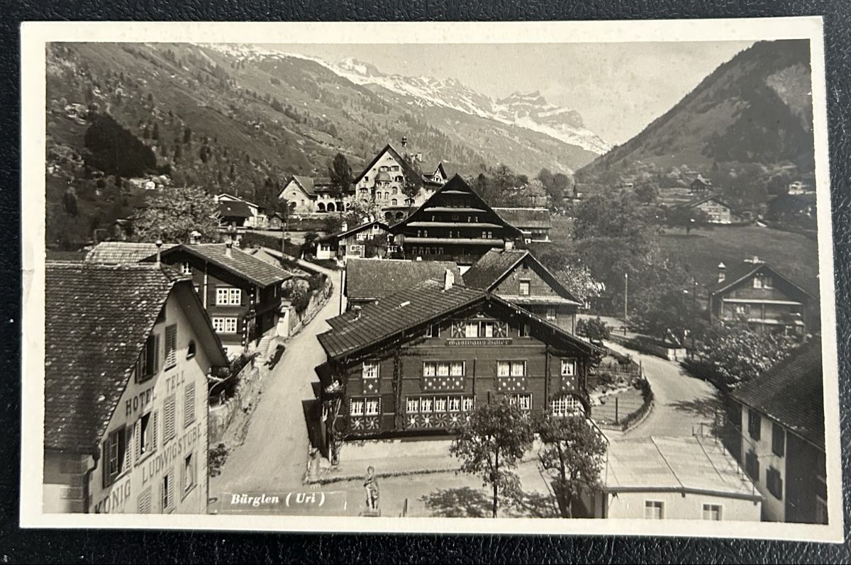 Cartoline postali: Fotokarte Bürglen UR – Usato da Horw venduto da Tellbub