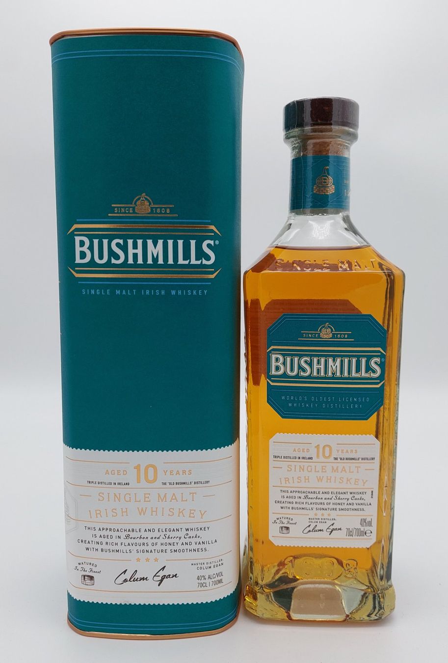 Bevande alcoliche: Bushmills 10 ans – Nuovo e nell'imballaggio originale da Le Locle venduto da drinkshop