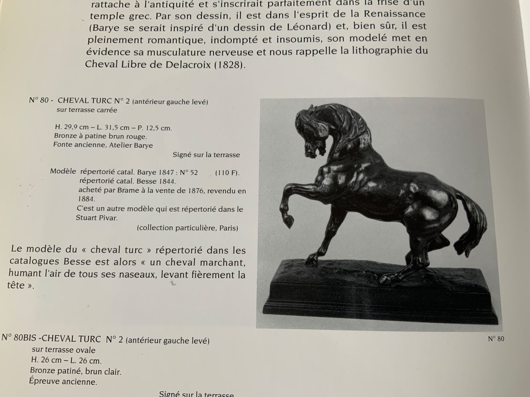Skulpturen & Statuen: Barye Pferd / Barbedienne / Barye cheval Turc – Gebraucht aus La Heutte von Mikeller74 8