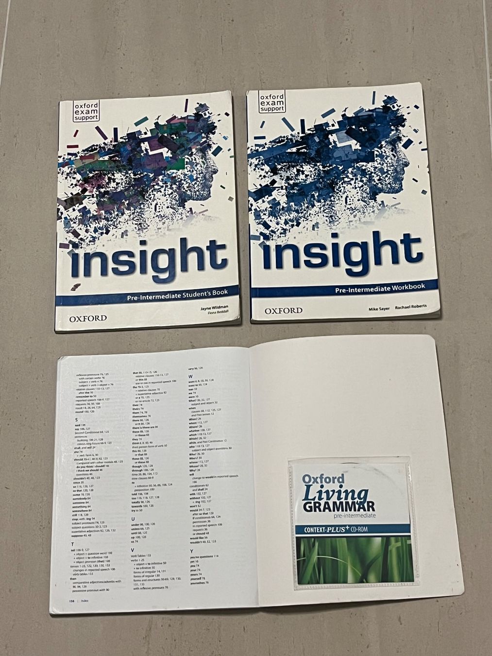 Libri: Oxford Insight Pre-Intermediate Set – Usato da Luzern venduto da Sono2 1