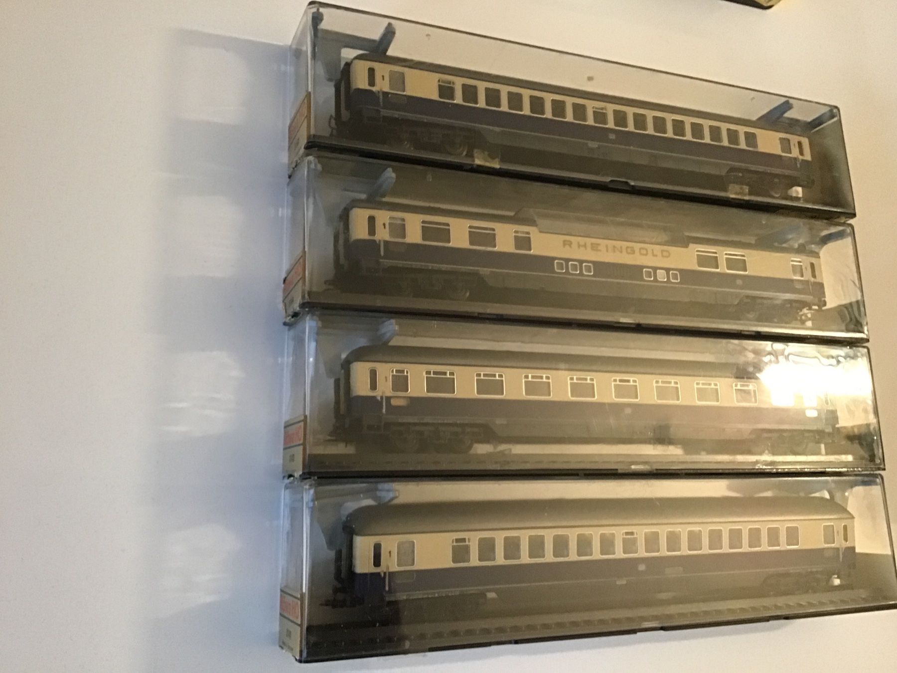 Modellini di ferrovie: RÖWA ZUG H0, 4er Set - – Usato da Männedorf venduto da Spezial-Modelle 1