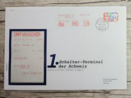 CL07 Enveloppe + Timbre Suisse 1992 / Grand Format