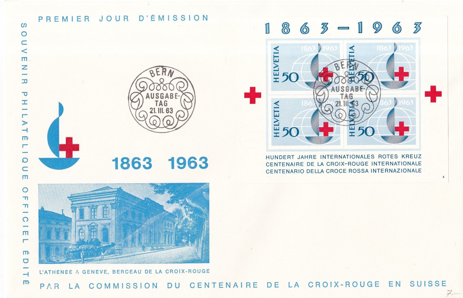 Tous les timbres: 10 x CH Briefmarken Blocks ab 1936 – D'occasion à Münchwilen AG par Nesar 2