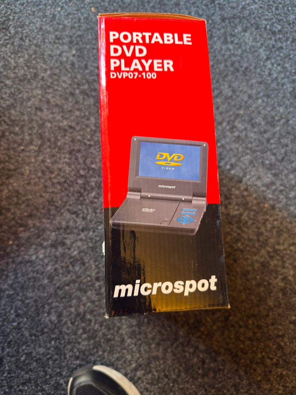 Microspot Lettore multimediale portatile: Microspot Portable DVD Player DVP07-100 – Usato da Luzern venduto da Elgordo7 3