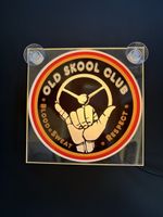  Old Skool Club Leuchtbox mit USB-Anschluss Neu