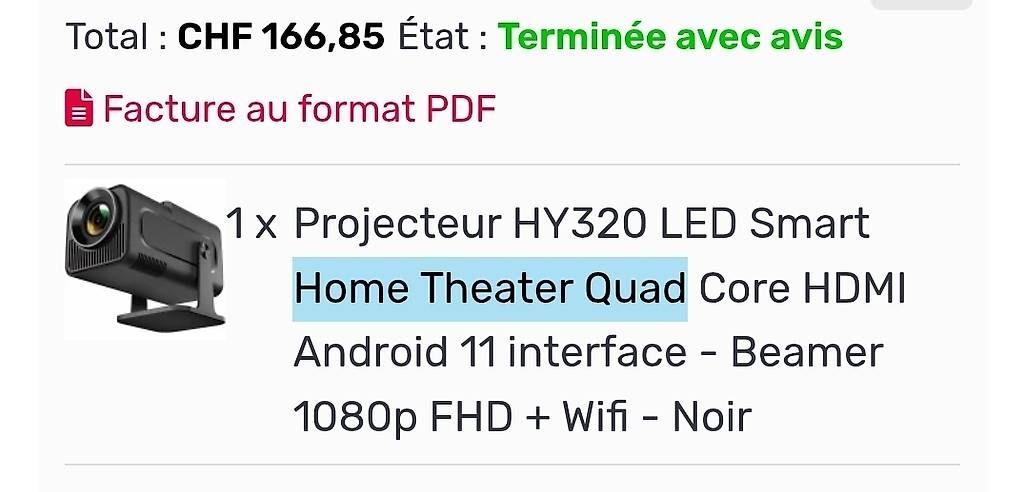 Vidéoprojecteurs: Projecteur  – D'occasion à Geneve par Morgane_manto