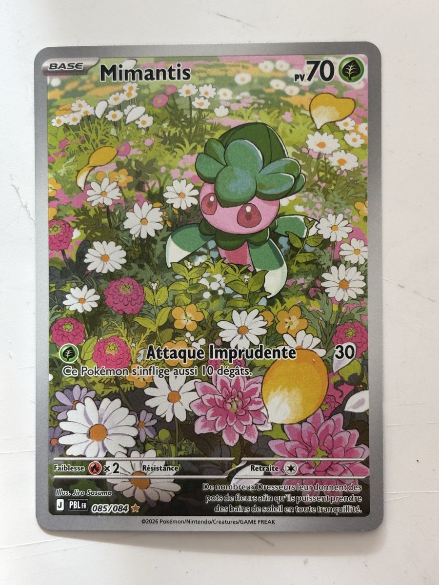 Pokémon Cartes à collectionner: Carte Pokémon MIMANTIS pbl 085 fr – Neuf (Voir description) à lausanne par helderj
