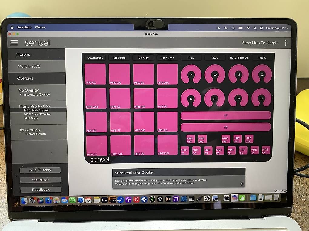 Strumenti musicali: Sensel Morph MPE MIDI Controller – Usato da Buchs AG venduto da Tobiasnoseda 3