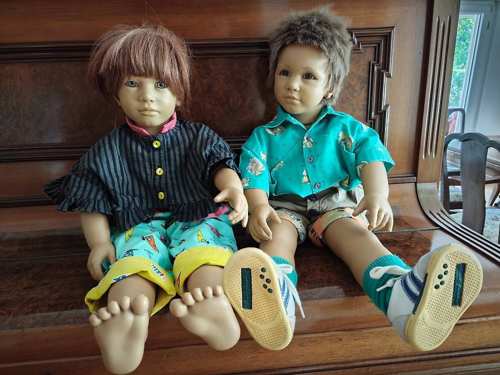 Bambole: Annette Himstedt Puppen – Usato da Gansingen venduto da linaus