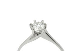BUCHERER Solitär Brillant Ring 0.5ct IF/H 18K Gold *S4210