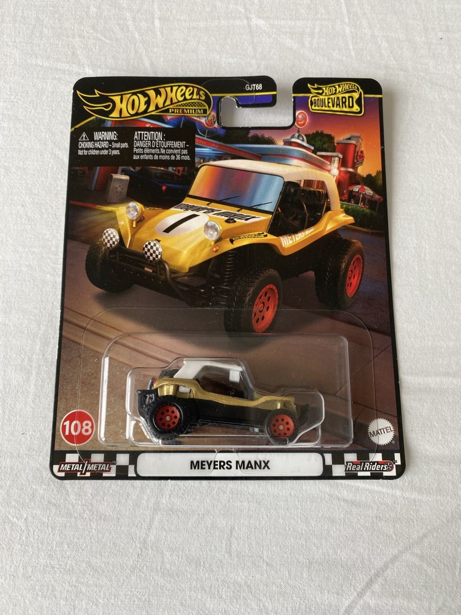 Hot Wheels Modellini d'auto: Hot Wheels Premium Boulevard: Meyers Manx – Nuovo (secondo la descrizione) da Oberembrach venduto da theZaz