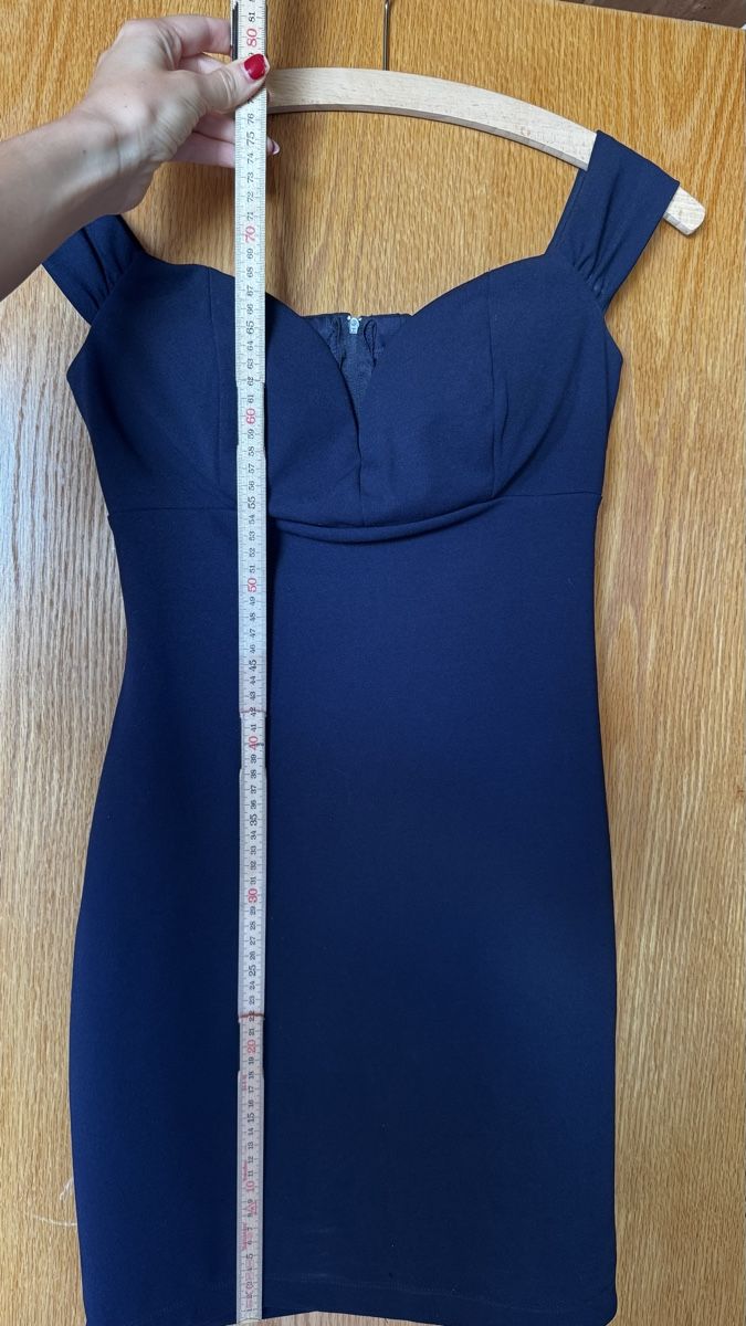 Vestiti: Elegantes dunkelblaues Kleid, Grösse S – Usato da Wünnewil venduto da jani.ch 5