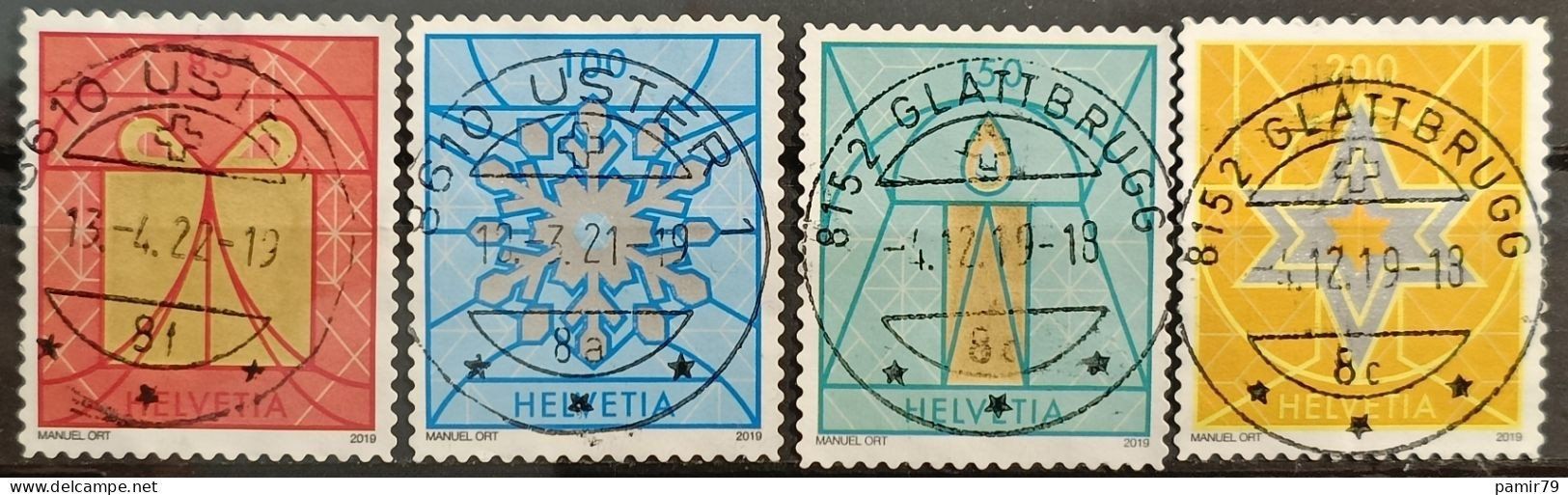 Tutti i francobolli: 2019 Weihnachtsmarken Top Stempel – Usato da Dübendorf venduto da goeggi79