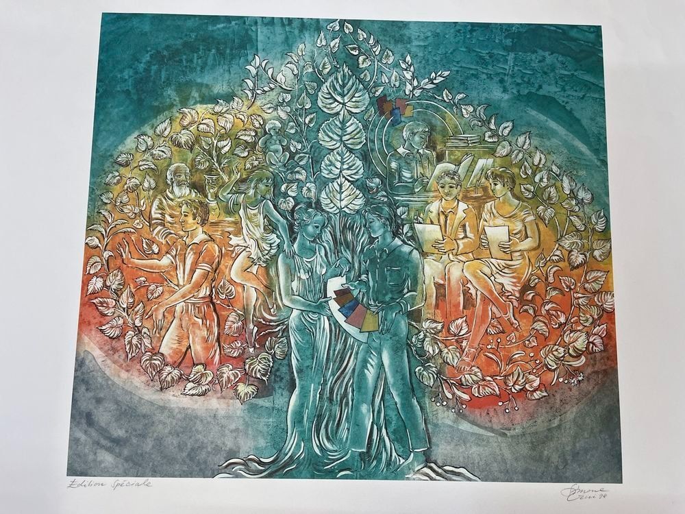 Foto & Immagini: SIMONE ERNI KUNSTDRUCK SIGNIERT – Usato da Gersau venduto da kunst-online