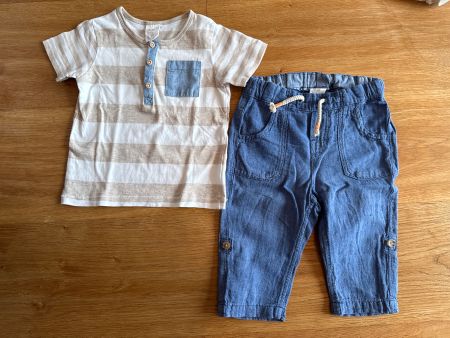 H&M Sommer Set Grösse 74, Top Zustand, für kleine Jungs!