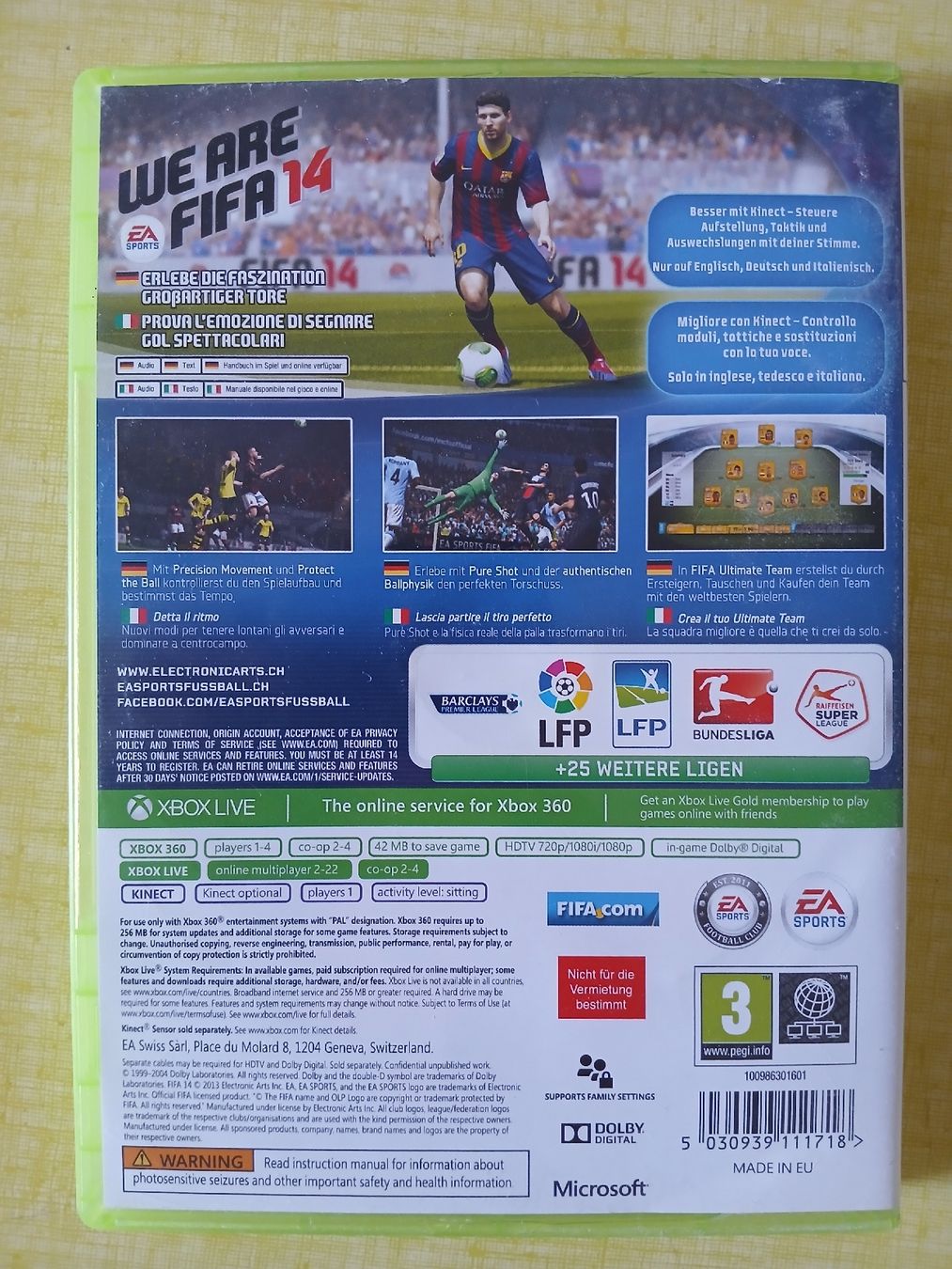 Microsoft Giochi: Fifa 14 – Usato da bern venduto da Bern27 1