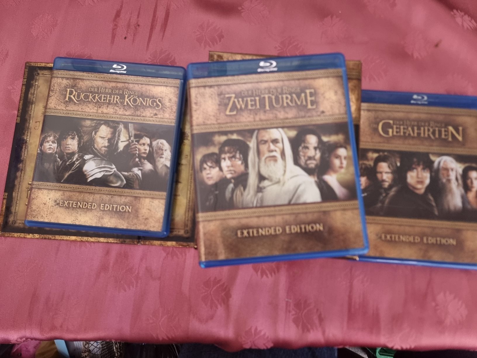 Alle DVDs: Der Herr der Ringe Trilogie Blu-ray Extended Edition – Gebraucht aus Zürich von Budget-Brocki 2