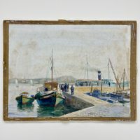 Gabriel Mateus CONSTANTE (1875-1950) Aquarelle sur papier