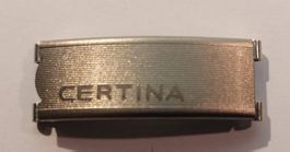 Boucle déployante "CERTINA" pour montre bracelet acier Dame