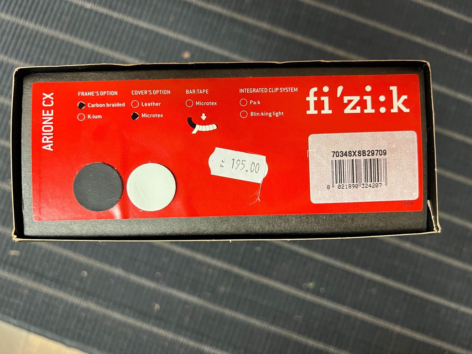 Fizik Pezzi di ricambio: Sattel fi'zi:k Airone CX – Nuovo e nell'imballaggio originale da Eschen venduto da Sele-Radsport 1