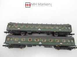 Minitrix 2er Set Personenwagen 2.+3. Klasse DR o.OVP Spur N
