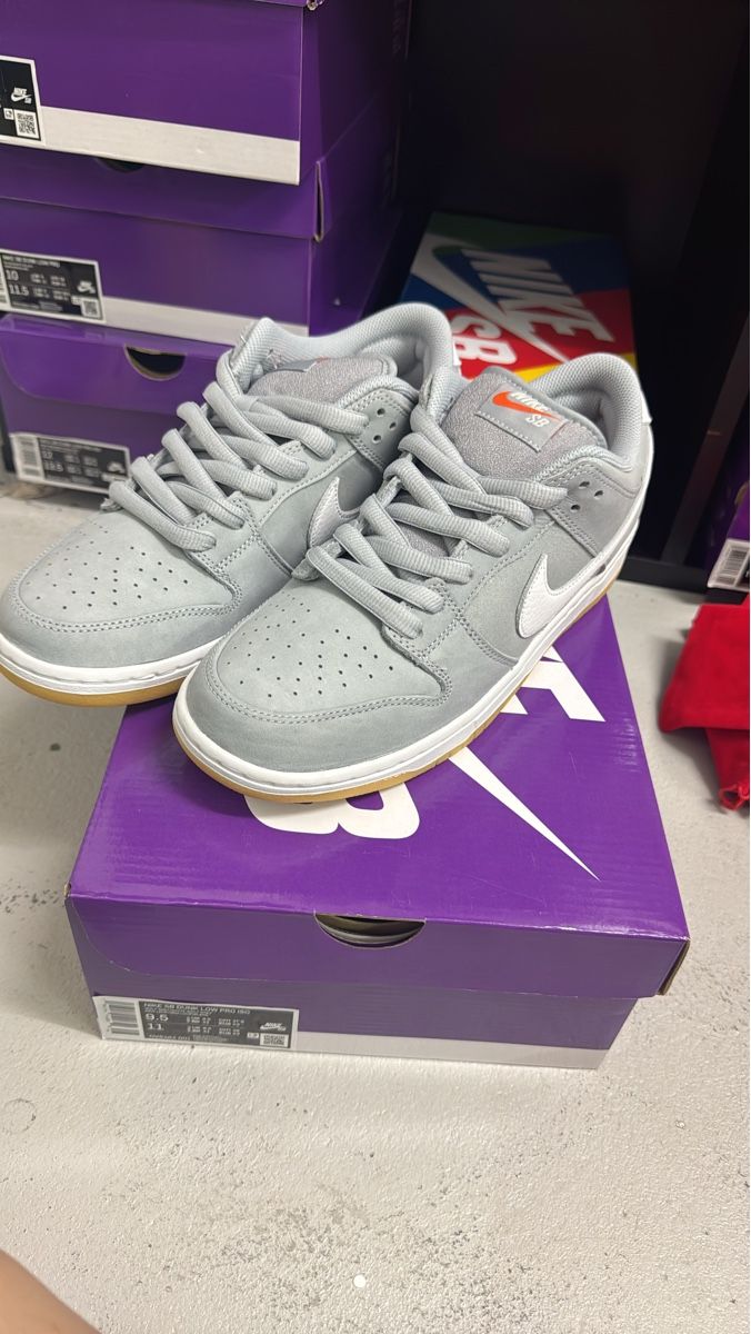 Herrenschuhe: Nike SB Dunk Low Wolf Grey Grösse 43 grau – Neu und originalverpackt aus Bülach von Sarah_sun93