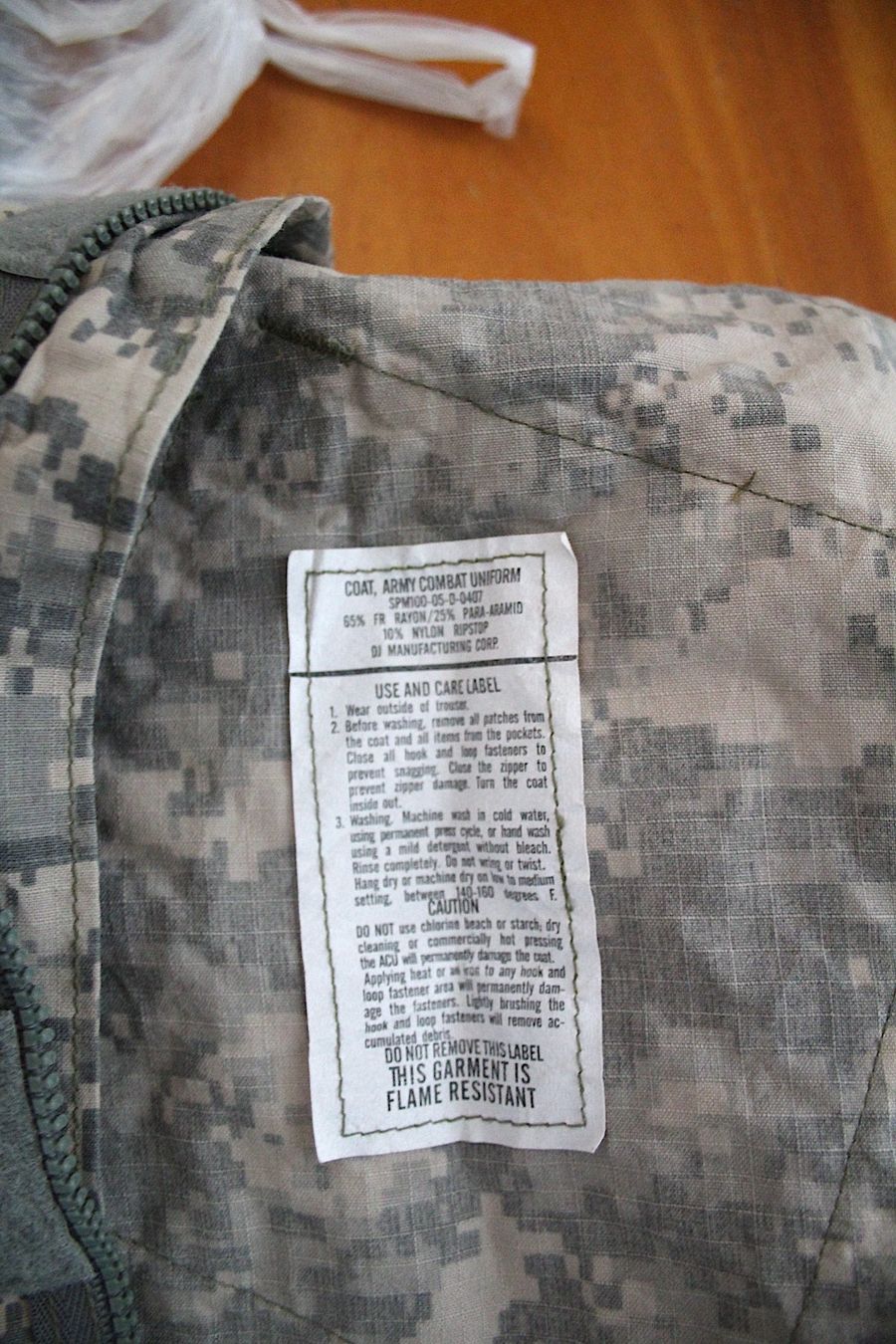 US Army Uniformi: COAT, ARMY COMBAT UNIFORM, 52/54 - XL – Usato da Locarno venduto da madame-tus-sauds 5