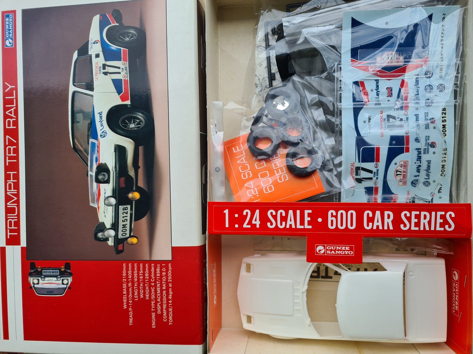 Triumph Modellini d'auto: GUNZE-SANGYO TRIUMPH TR7 – Usato da Basel venduto da Solarbebop 3