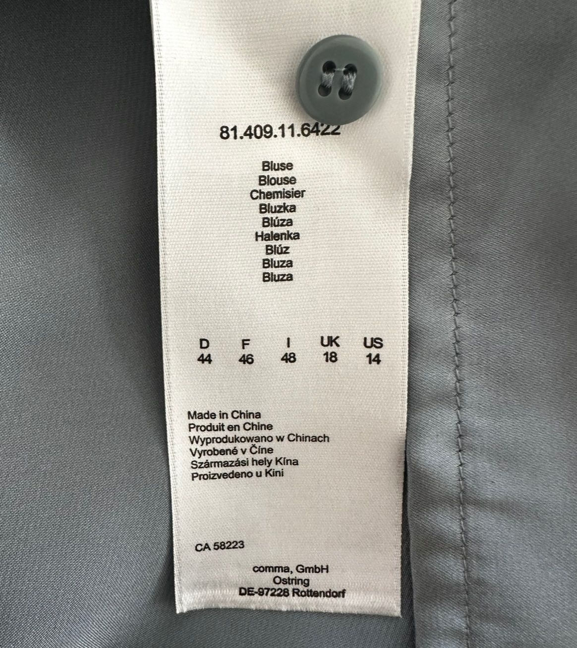 Comma Camicette: Comma Bluse Damen 44 – Usato da Ipsach venduto da Lary_Sommer 3