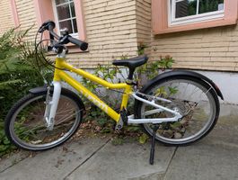 Kinder Velo Woom 4 gelb sehr gut erhalten 20zoll 