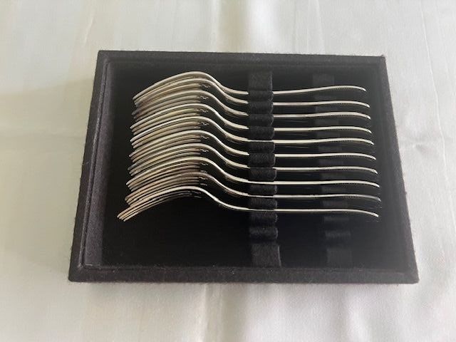 Christofle Fourchettes: Christofle Malmaison, versilbert Dessertgabel – Neuf (Voir description) à Neuenhof par Sandy2006 2